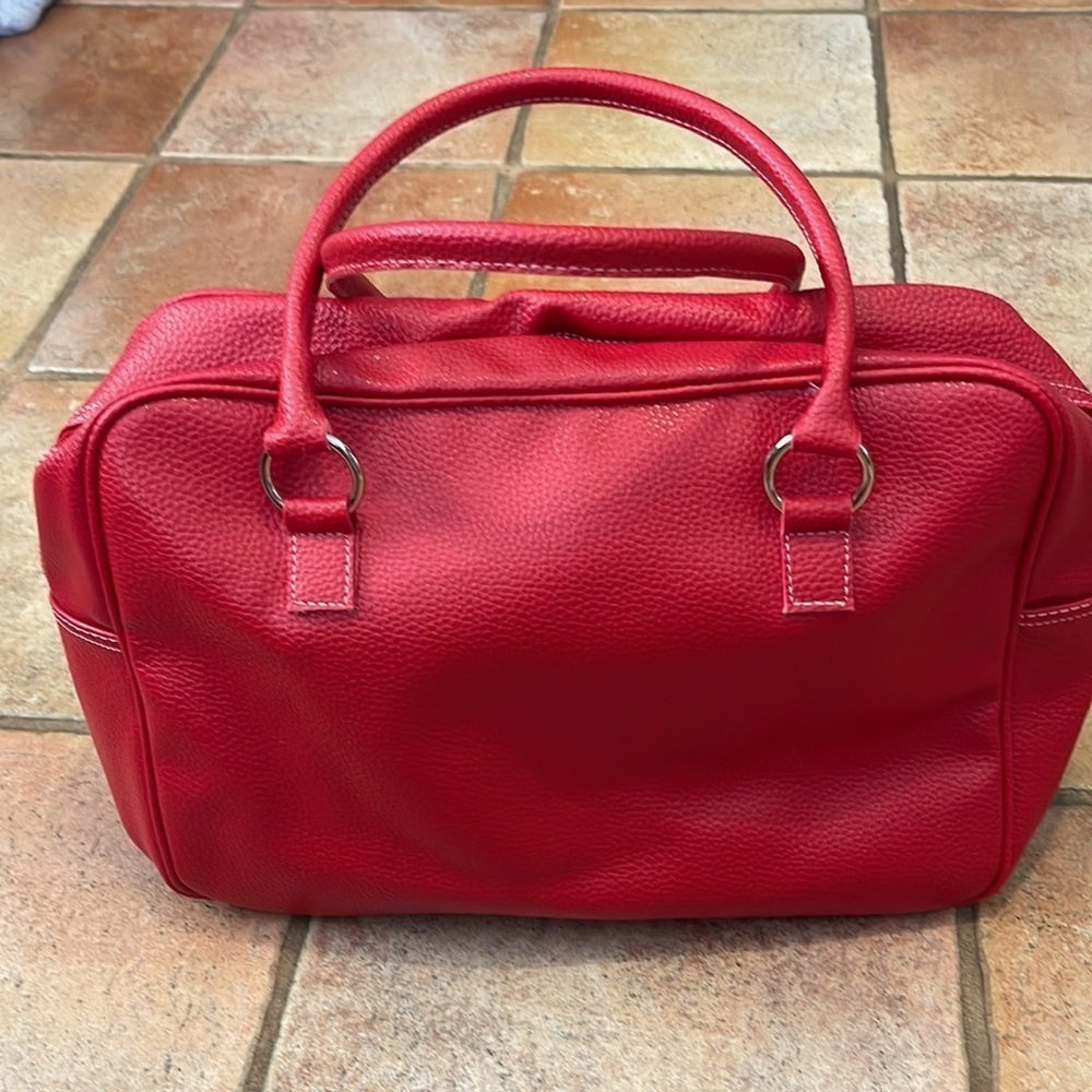 Vintage Signature Club A weekender bag red - Picture 3 of 4